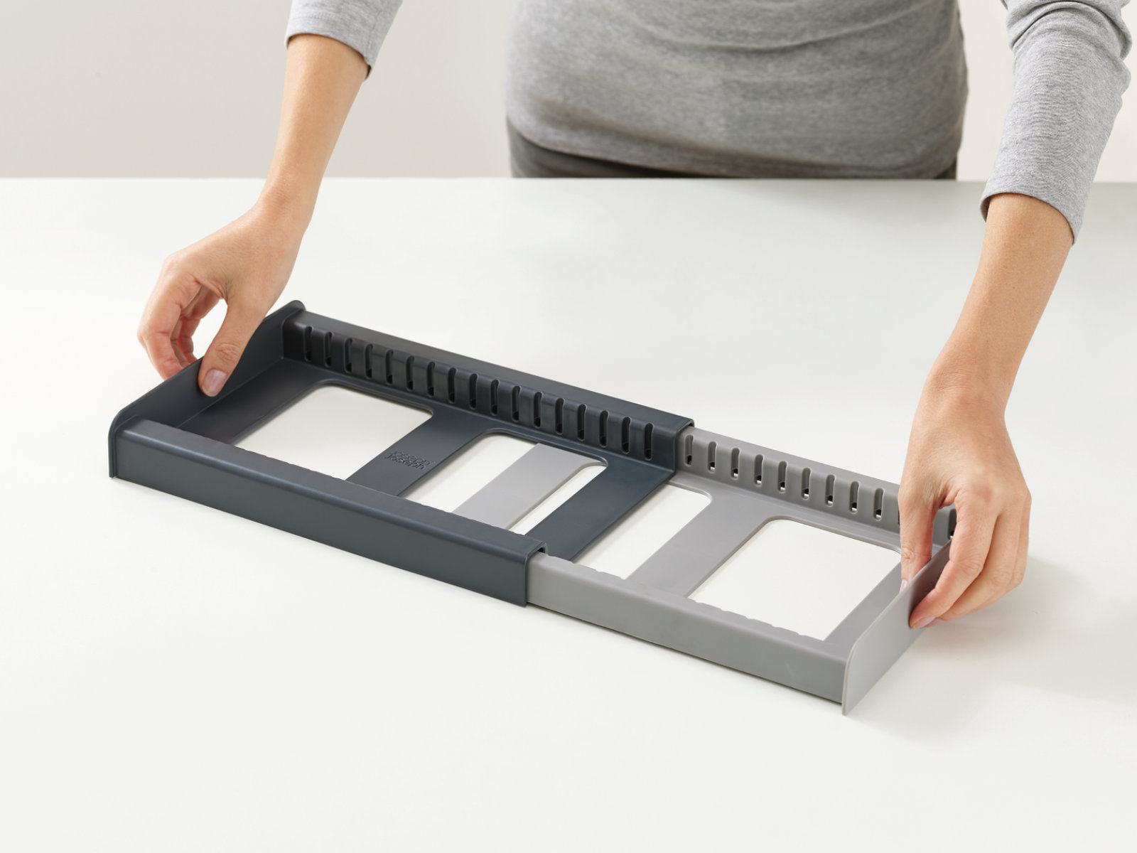 Erweiterbarer Kochgeschirr-Organizer |  DrawerStore Exp Cookwareorganizer