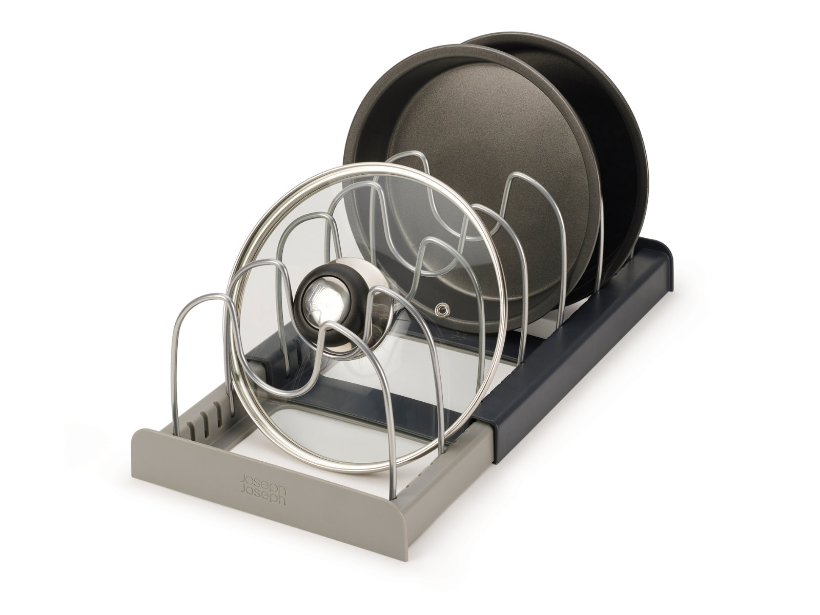 Erweiterbarer Kochgeschirr-Organizer |  DrawerStore Exp Cookwareorganizer