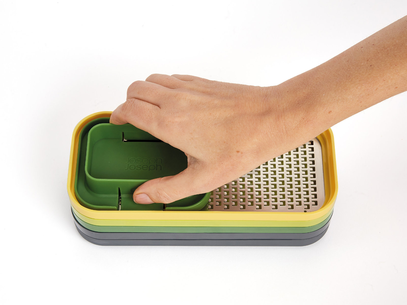 7-teiliges mehrfarbiges Lebensmittelzubereitungsset | Multi-Prep™ Compact 2PC Prep Set