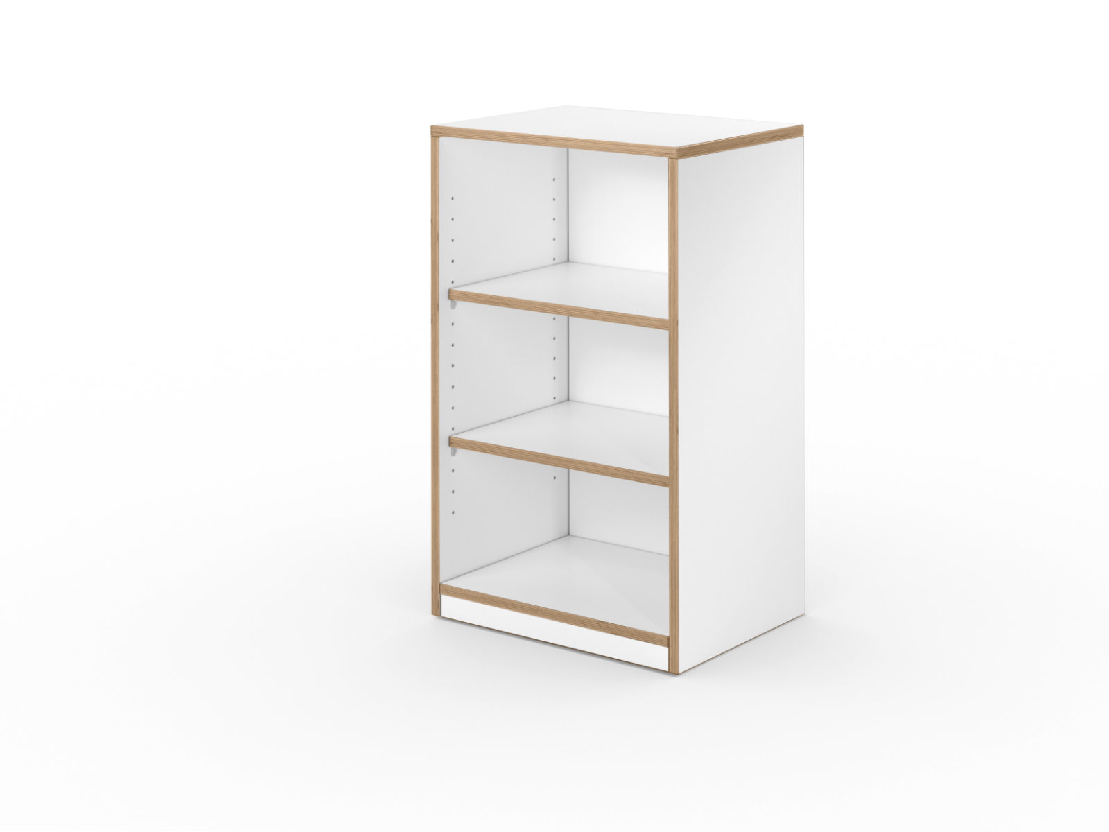 Rollbarer Schrank wahlweise als Regal mit Tür oder mit 3 Schubladen ─ Weiß | Country Living ─ Alwin’s Cabinets