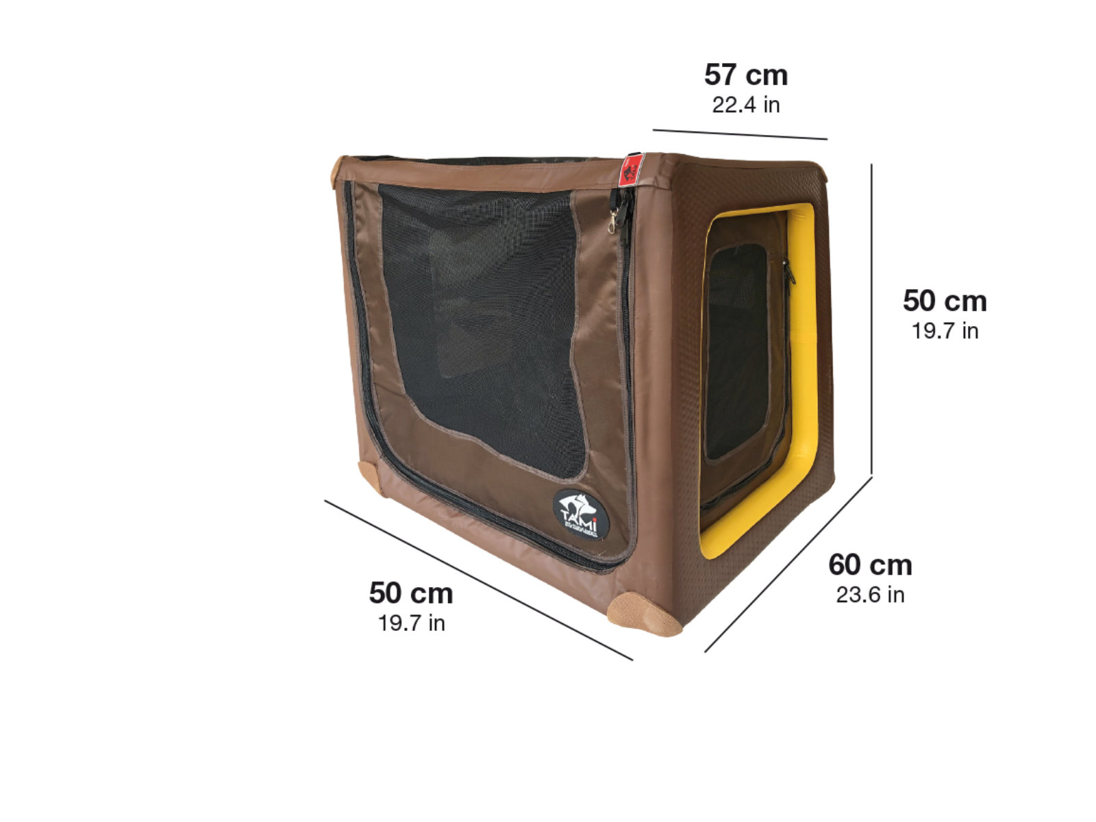 Rücksitz-Hundebox Transportbox Größe Bs S-Bs L - Auto & Home Tami Hundebox Backseat aufblasbar mit Airbagfunktion