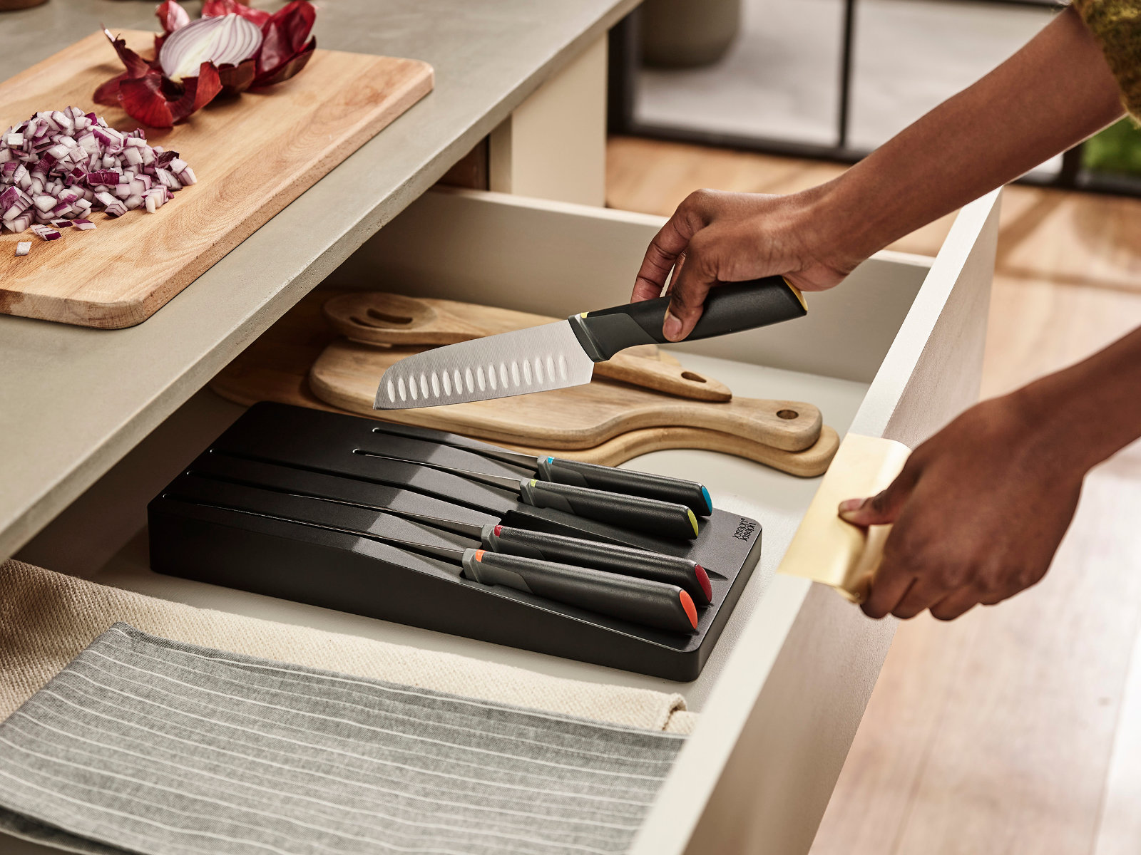 5-teiliges Messer-Set mit Schubladenaufbewahrung | Elevate™ Knives Store 5-PC Set