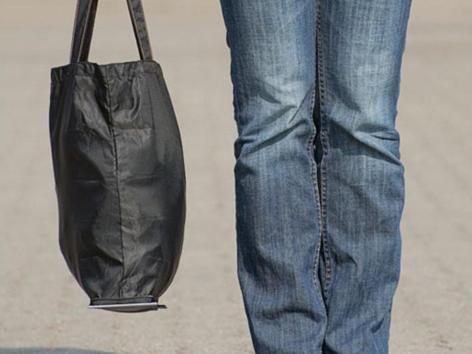 2_philippi_gorgio_shopper_mit_etui_schwarz_faltbare_einkaufstasche_4