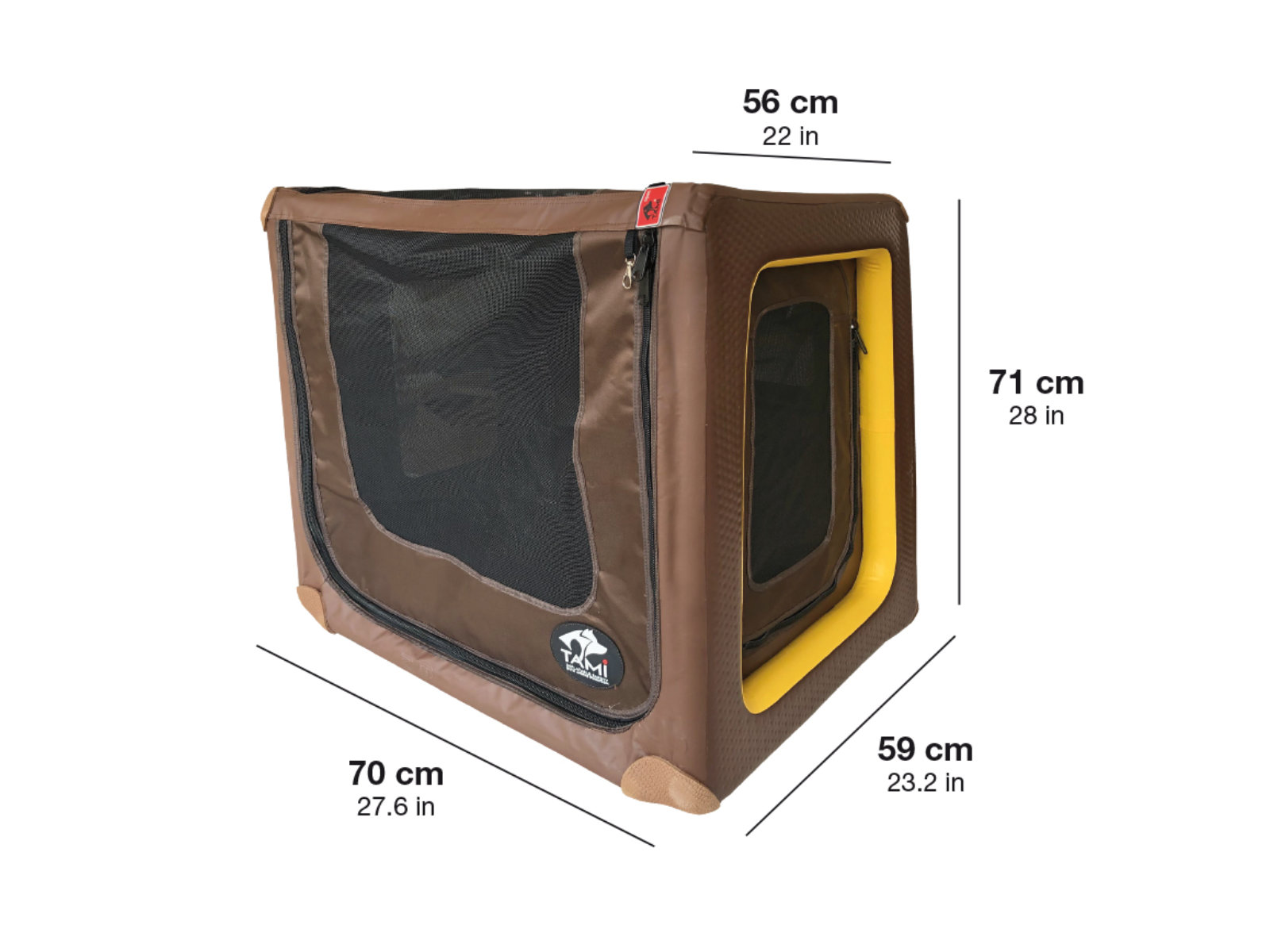 Rücksitz-Hundebox Transportbox Größe Bs S-Bs L - Auto & Home Tami Hundebox Backseat aufblasbar mit Airbagfunktion