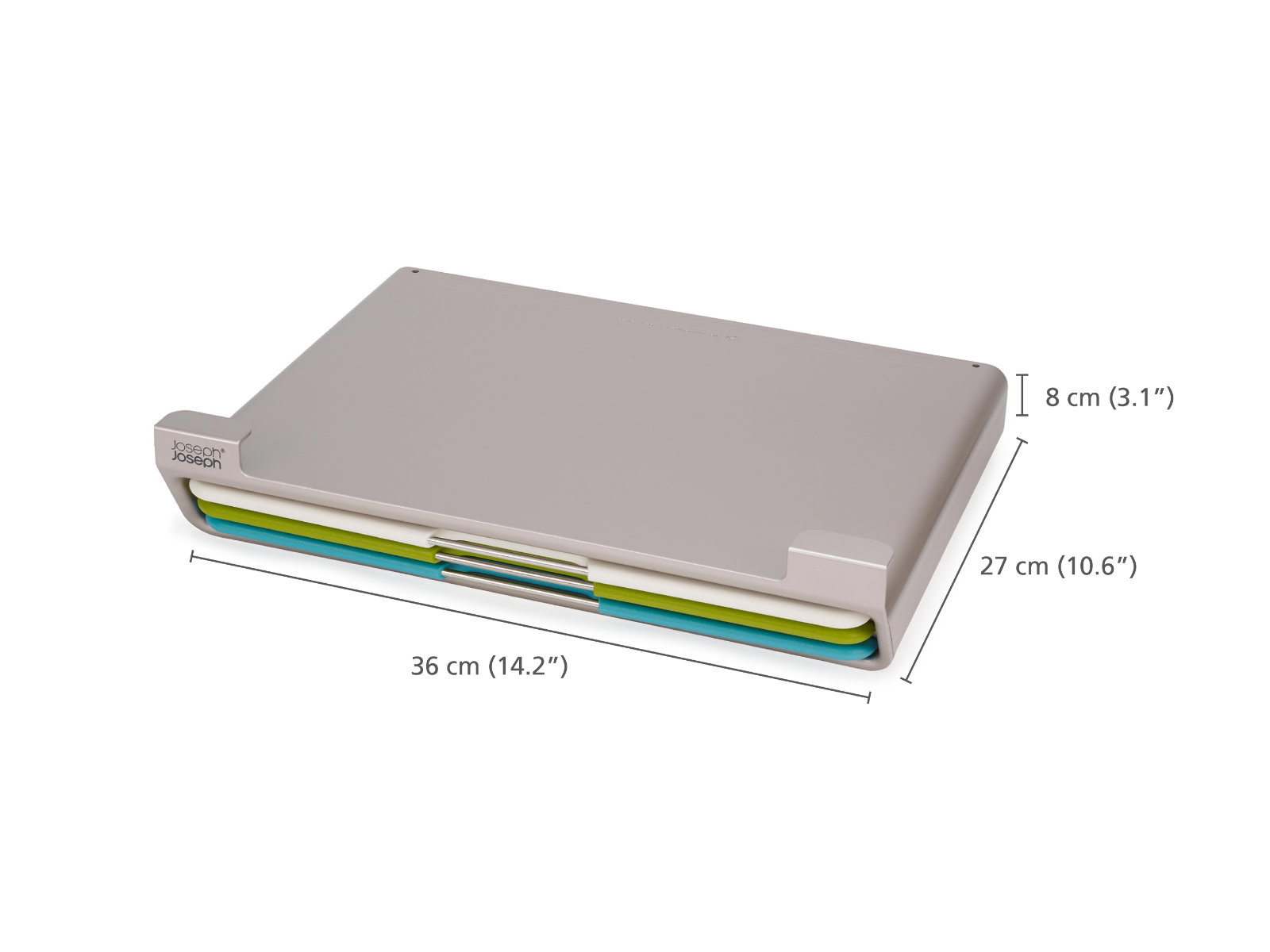 3-teiliges Unterregal Schneidebrett-Set | Folio Slim