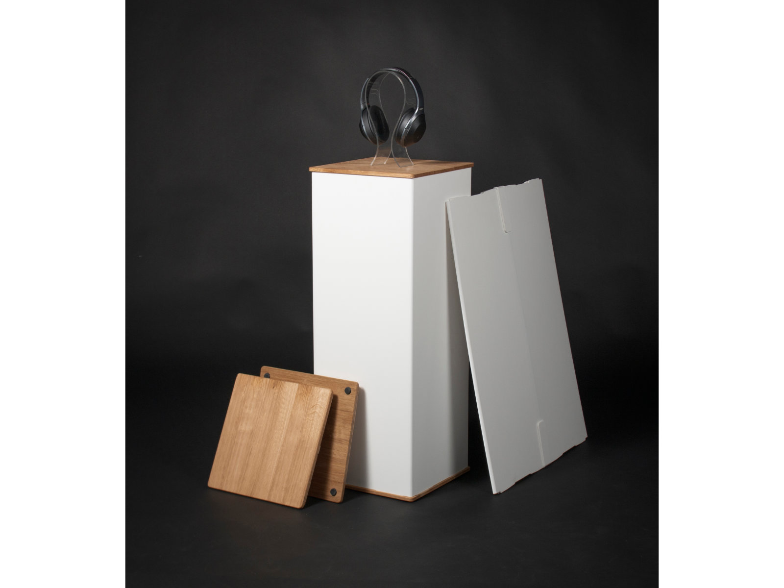 Säule für Produkt-Präsentationen und Ausstellungsstücke  100 cm | Blox Presenter 404060