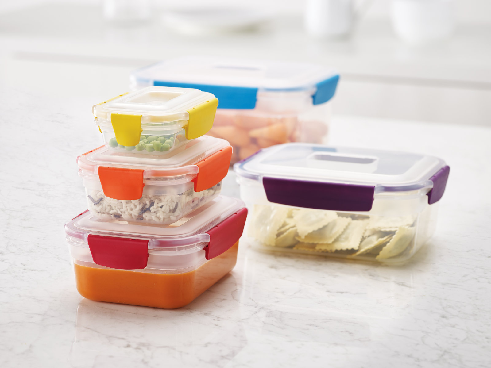 Kompaktes 5-teiliges Vorratsdosen-Set | Nest Lock 5