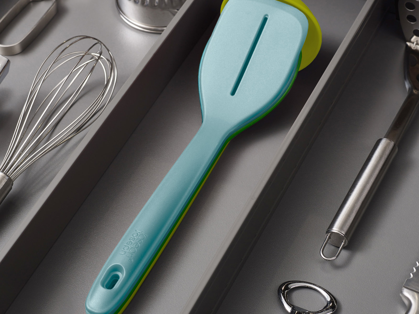 Kochlöffel-Set 4-teilig für Schubladenaufbewahrung | 4PC in-Drawer Utensil Set Opal