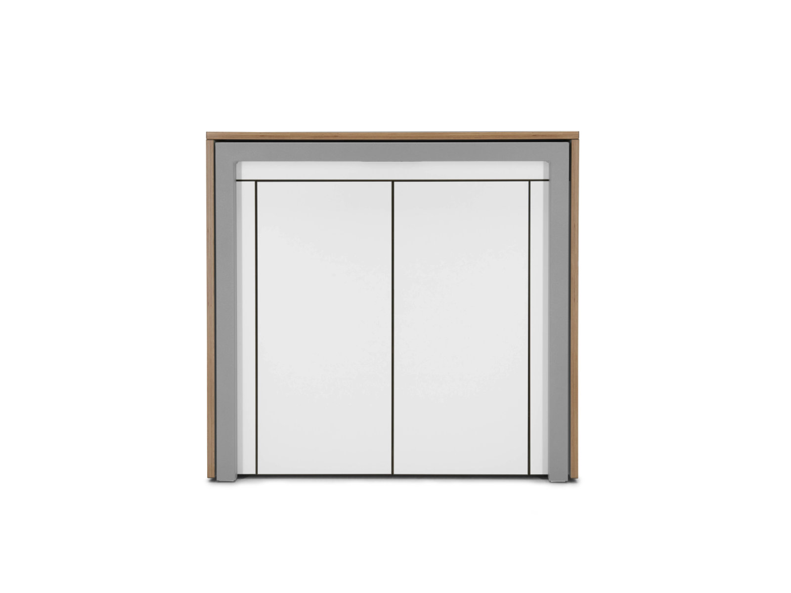 Sideboard mit ausziehbarem Tisch und Flügeltüren | Alwin's & Room Sideboard